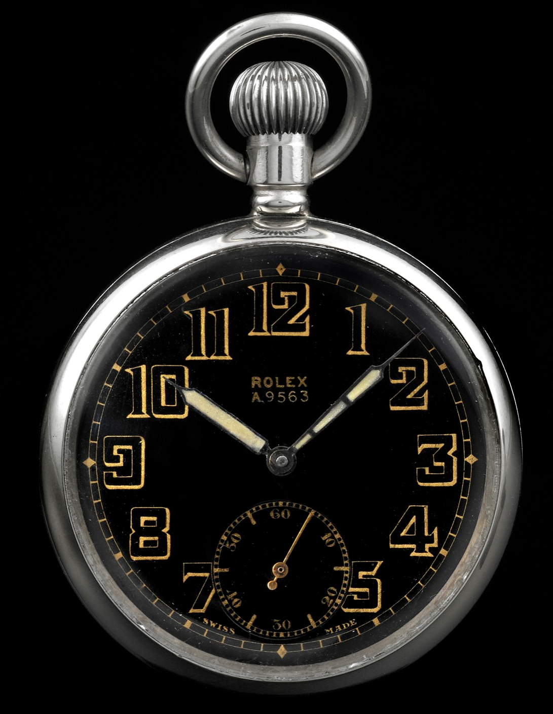 Rolex Military Pocket Watch at 