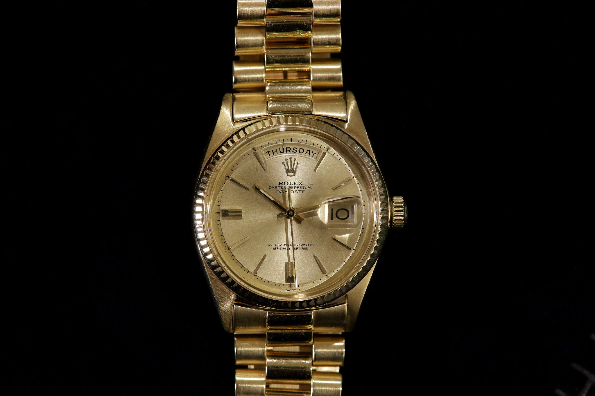 The Jack Nicklaus Yellow Gold Rolex Day 
