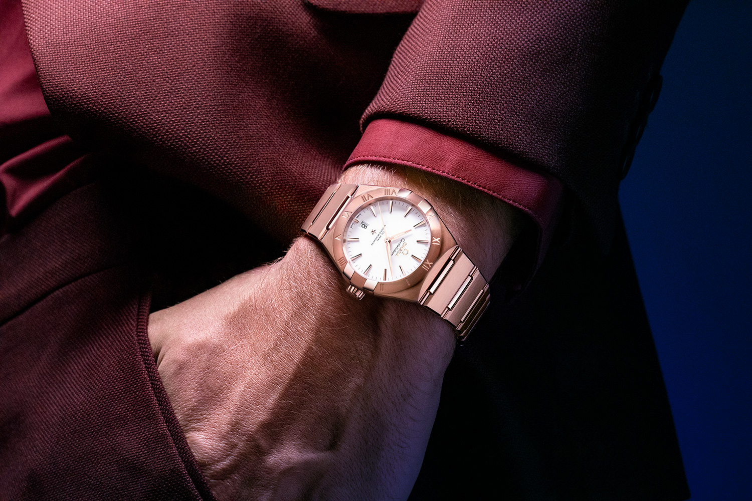 omega constellation mens